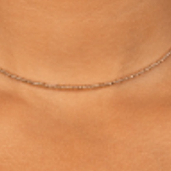 Adina Eden Jewels Dainty Beaded Chain Choker - Picture 8 of 9